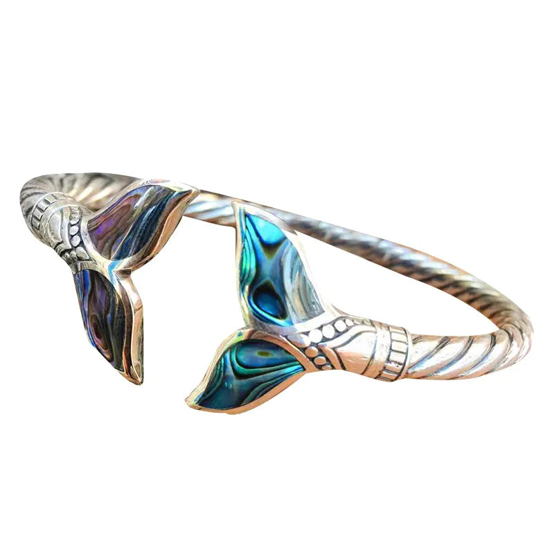 Mermaid Tail Adjustable Cuff Bracelet – product image 4