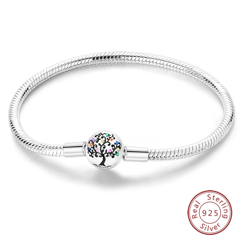 Ocean & Nature Sterling Silver Charm Bracelets