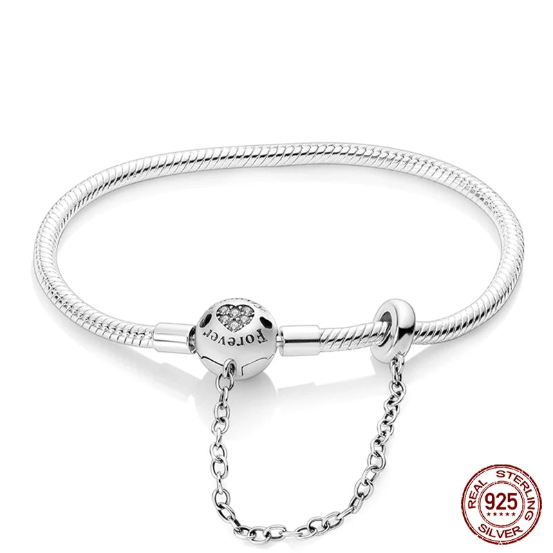 Ocean & Nature Sterling Silver Charm Bracelets