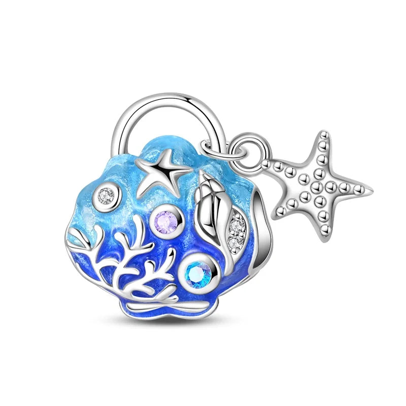 Ciondoli Argento 925 Sirena e Mare