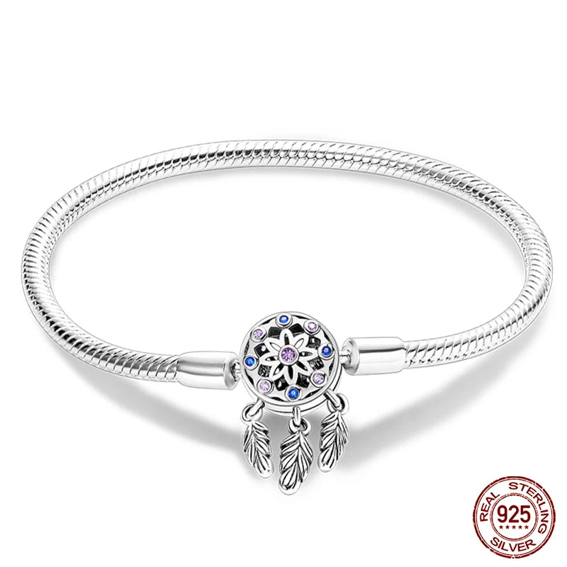 Ocean & Nature Sterling Silver Charm Bracelets