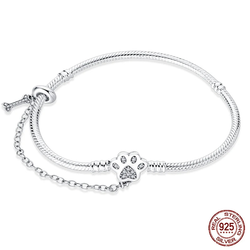 Ocean & Nature Sterling Silver Charm Bracelets