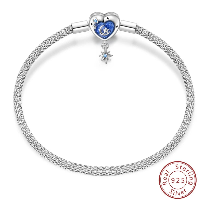 Ocean & Nature Sterling Silver Charm Bracelets