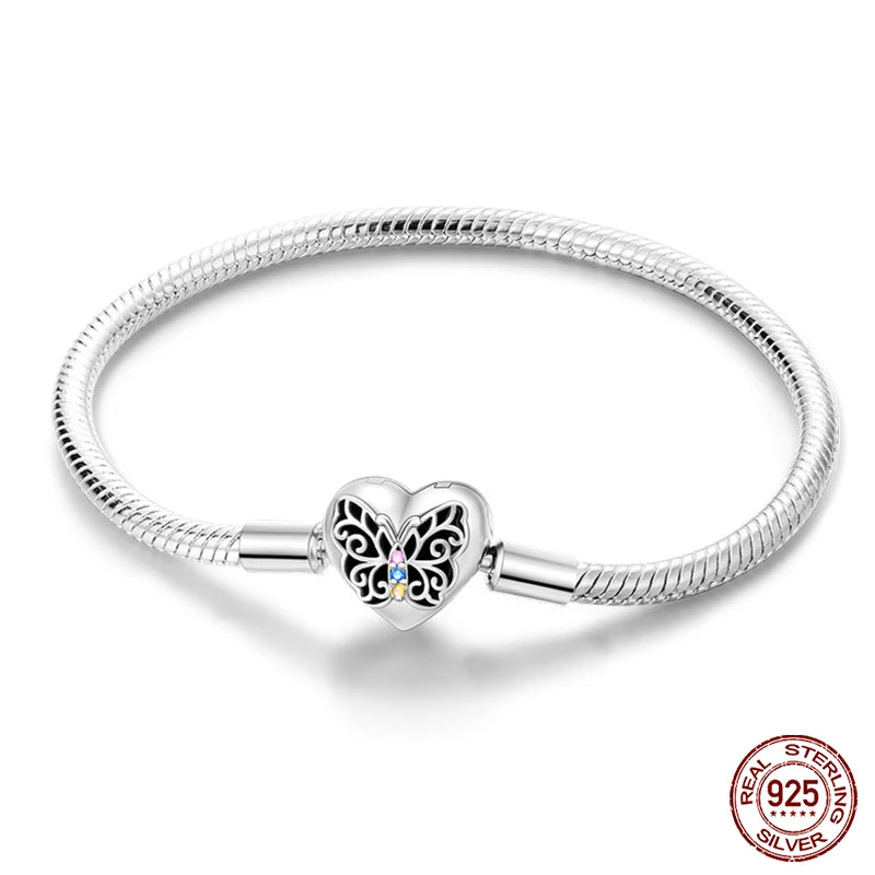 Ocean & Nature Sterling Silver Charm Bracelets
