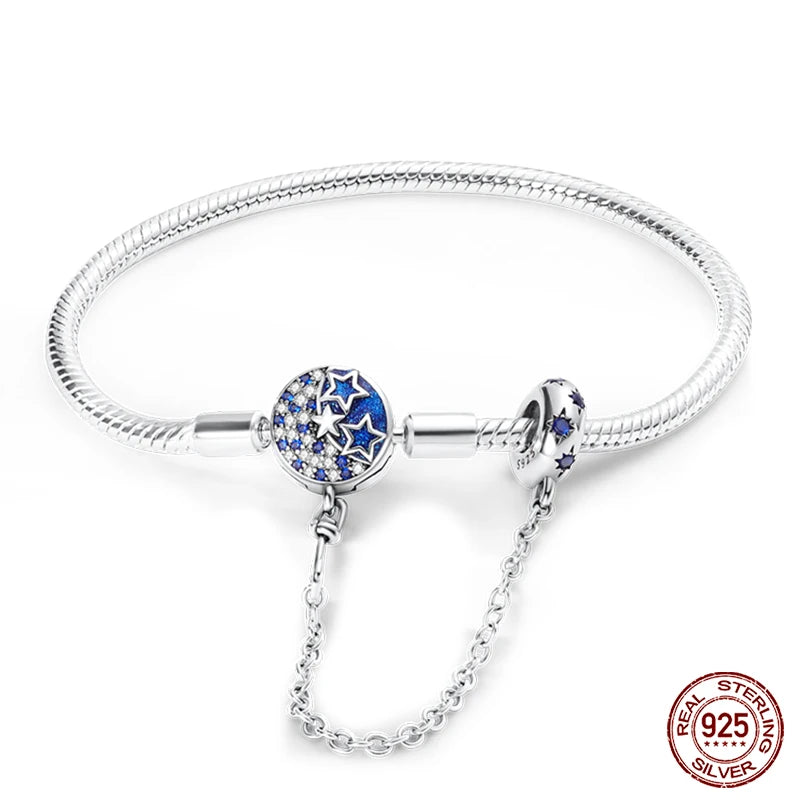 Ocean & Nature Sterling Silver Charm Bracelets