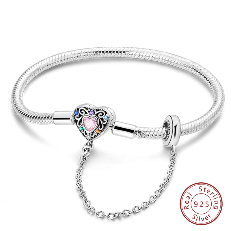 Ocean & Nature Sterling Silver Charm Bracelets
