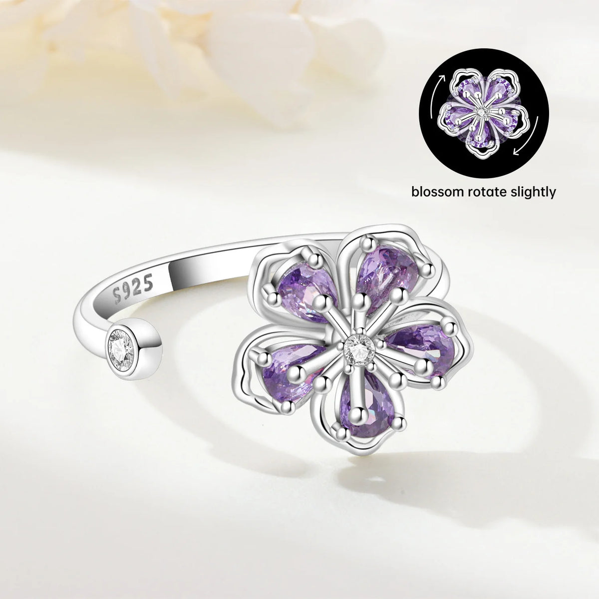 Mermaid & Nature Sterling Silver Open Rings