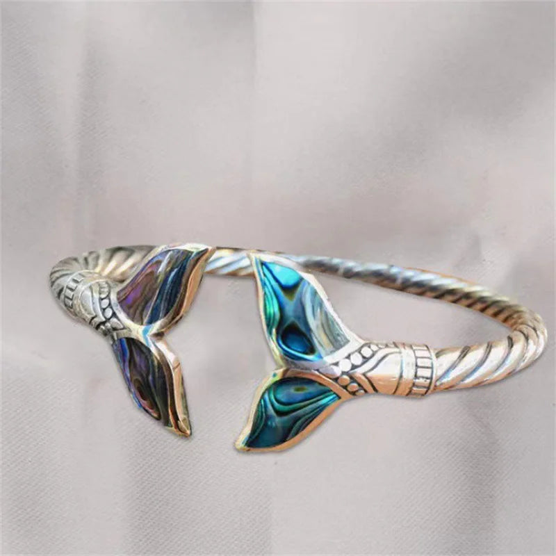 Mermaid Tail Adjustable Cuff Bracelet – product image 1