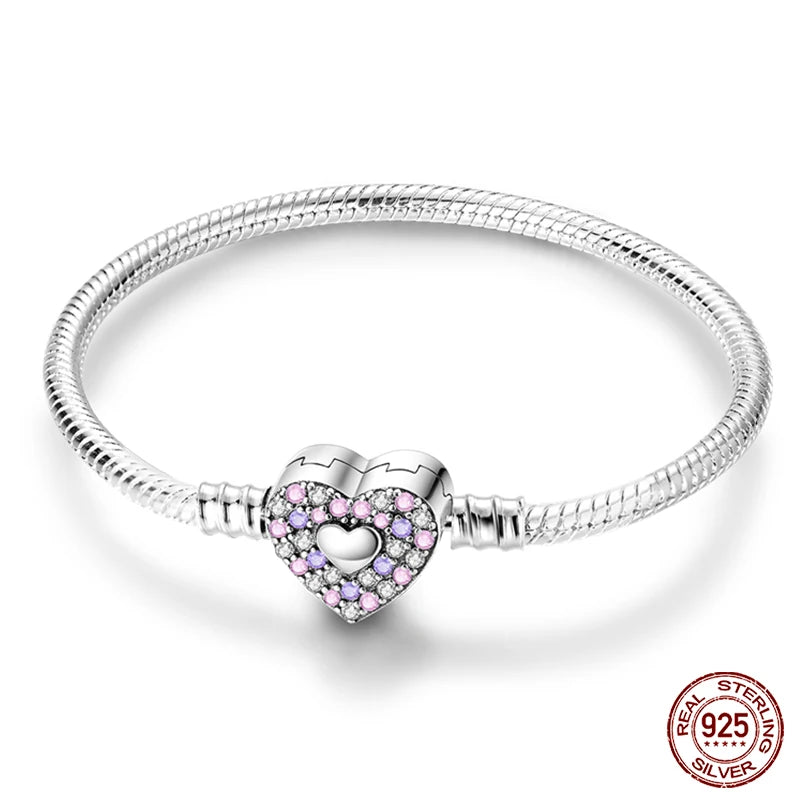 Ocean & Nature Sterling Silver Charm Bracelets