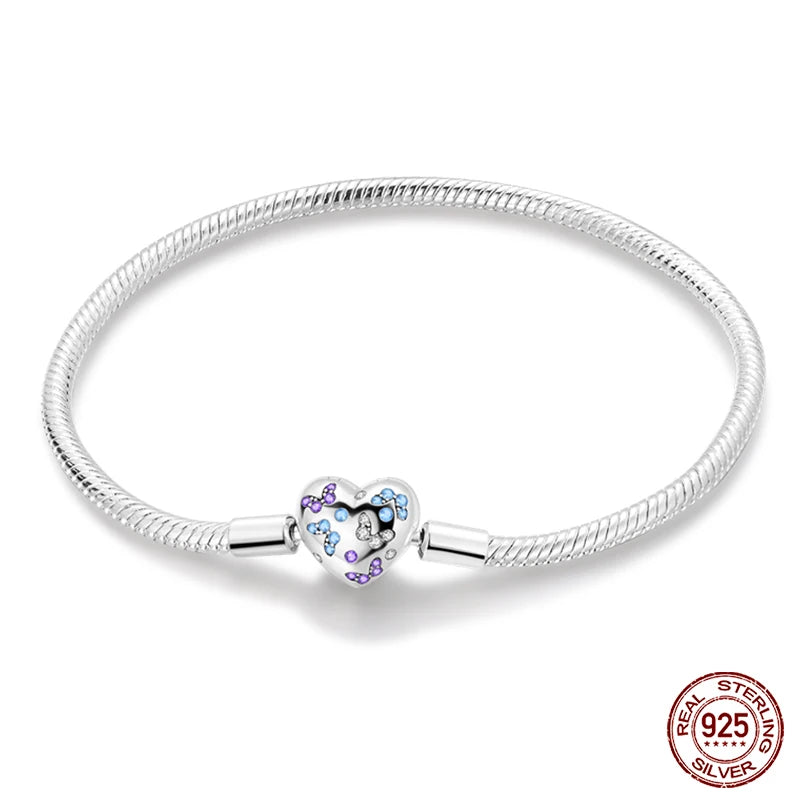 Ocean & Nature Sterling Silver Charm Bracelets