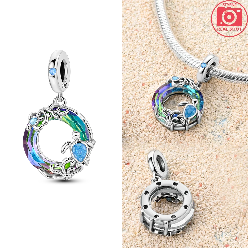 Abalorios de Plata 925 de Tortuga y Estrella de Mar