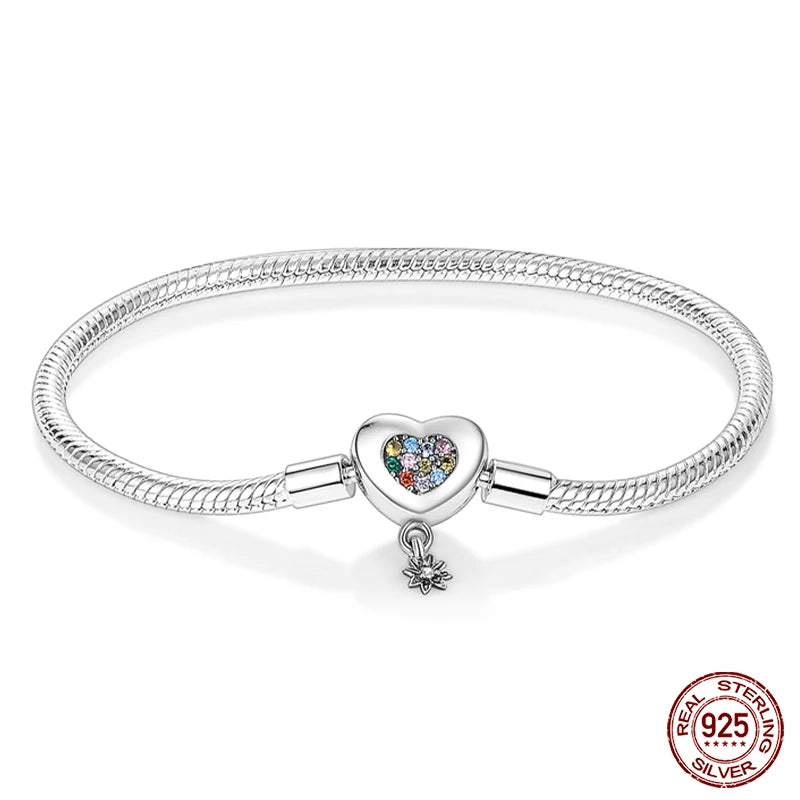 Ocean & Nature Sterling Silver Charm Bracelets