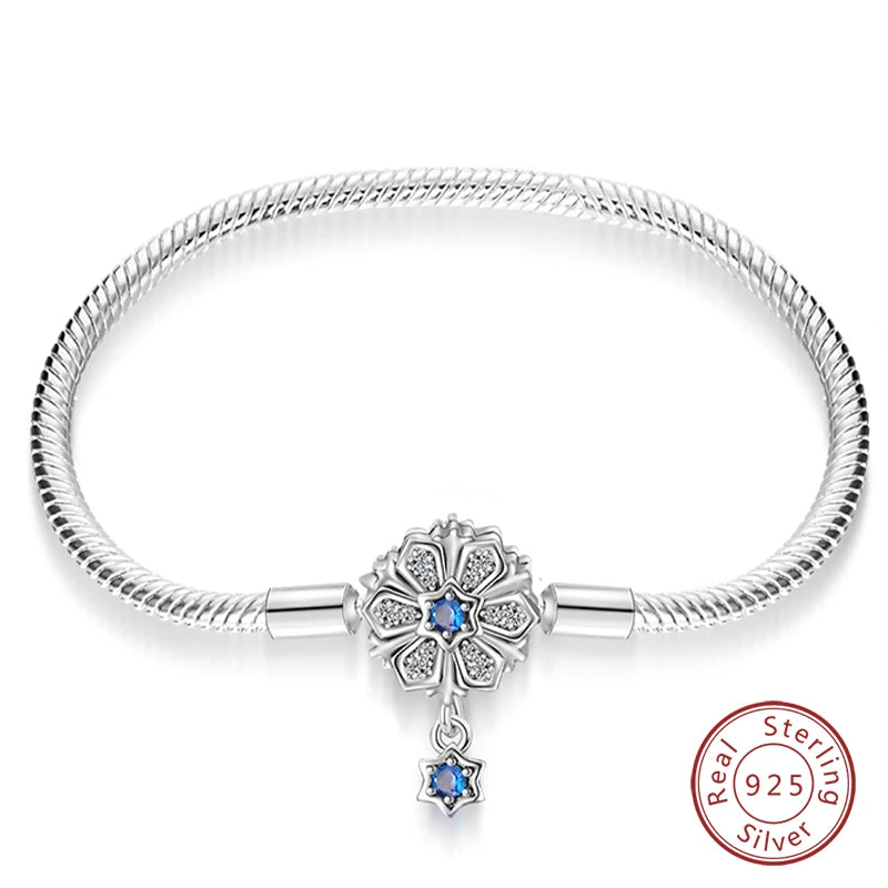 Ocean & Nature Sterling Silver Charm Bracelets