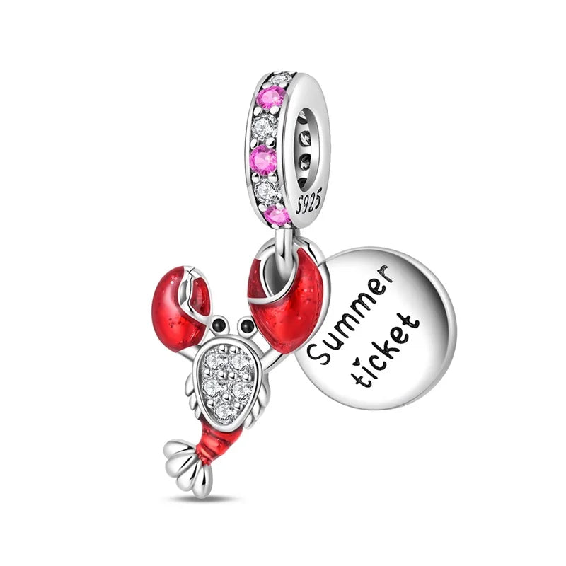 Ciondoli Argento 925 Sirena e Mare