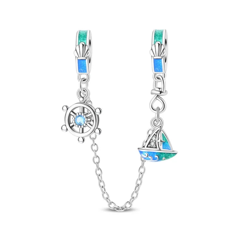 Ciondoli Argento 925 Sirena e Mare