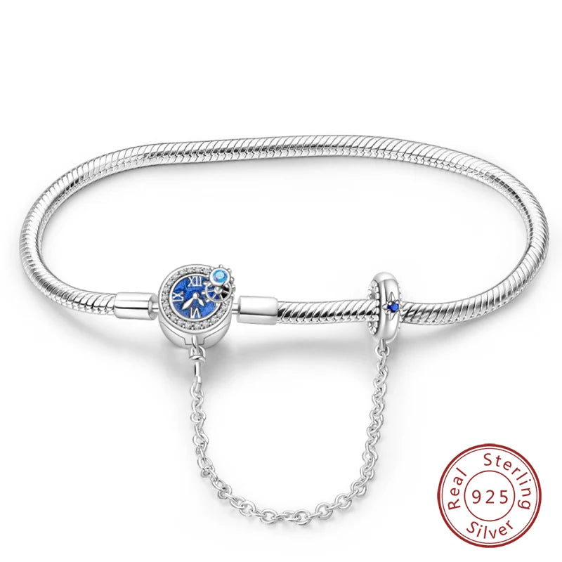Ocean & Nature Sterling Silver Charm Bracelets
