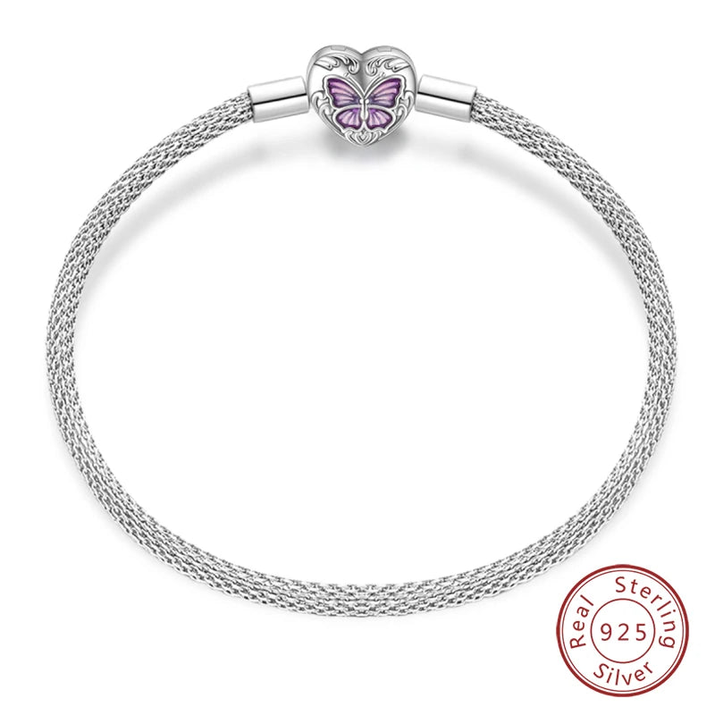 Ocean & Nature Sterling Silver Charm Bracelets