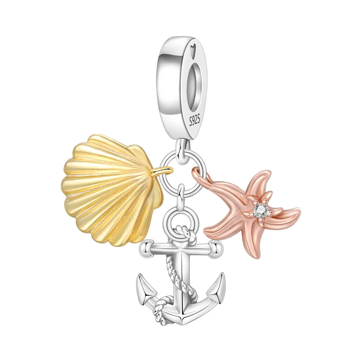 Abalorios de Plata 925 Inspirados en el Mar