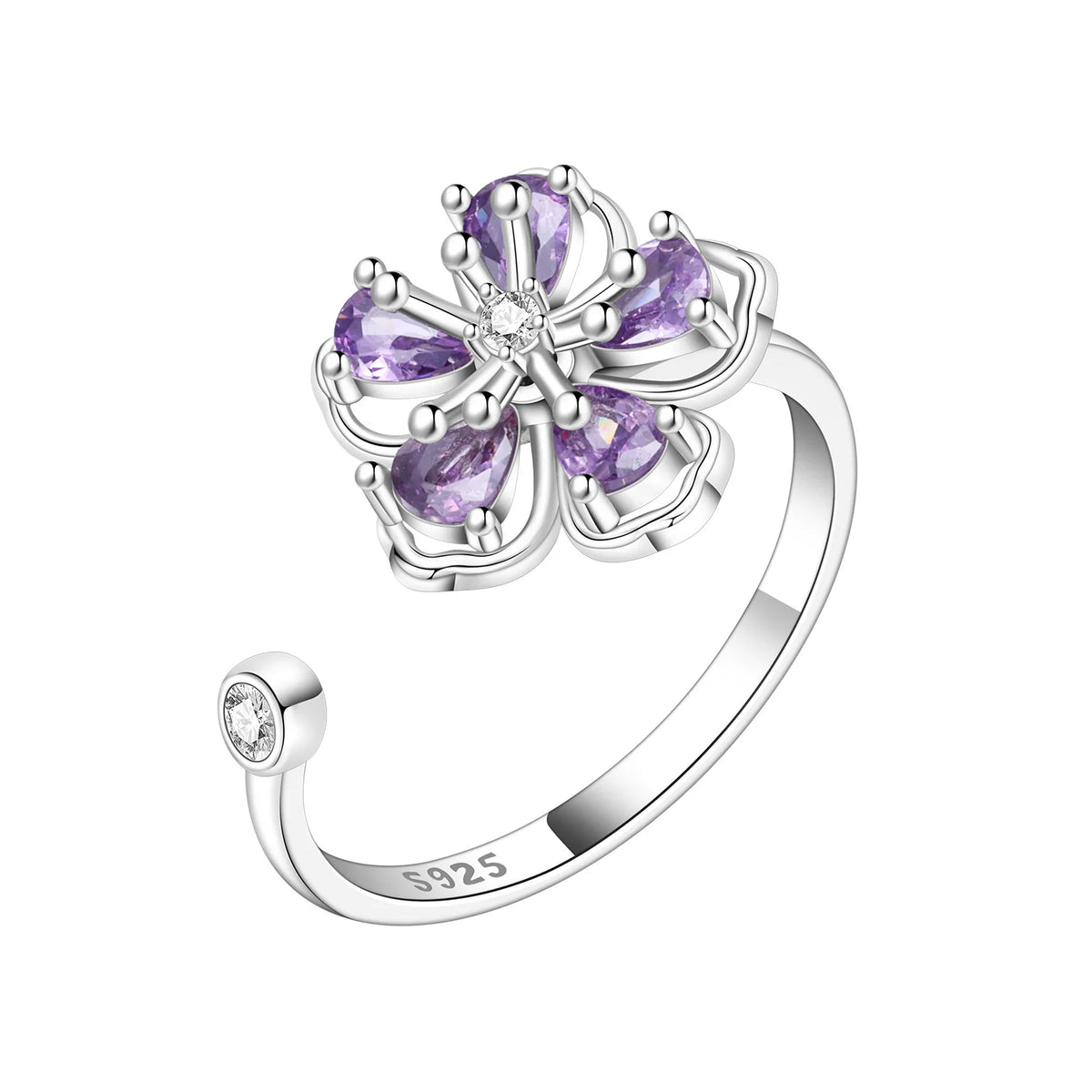 Mermaid & Nature Sterling Silver Open Rings