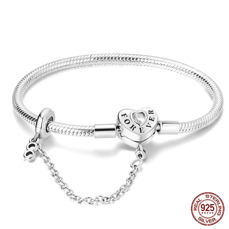 Ocean & Nature Sterling Silver Charm Bracelets