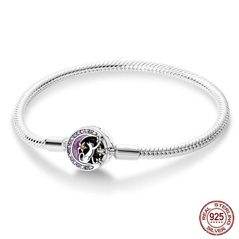 Ocean & Nature Sterling Silver Charm Bracelets