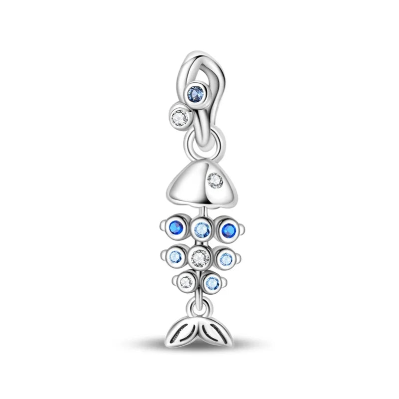 Ciondoli Argento 925 Sirena e Mare